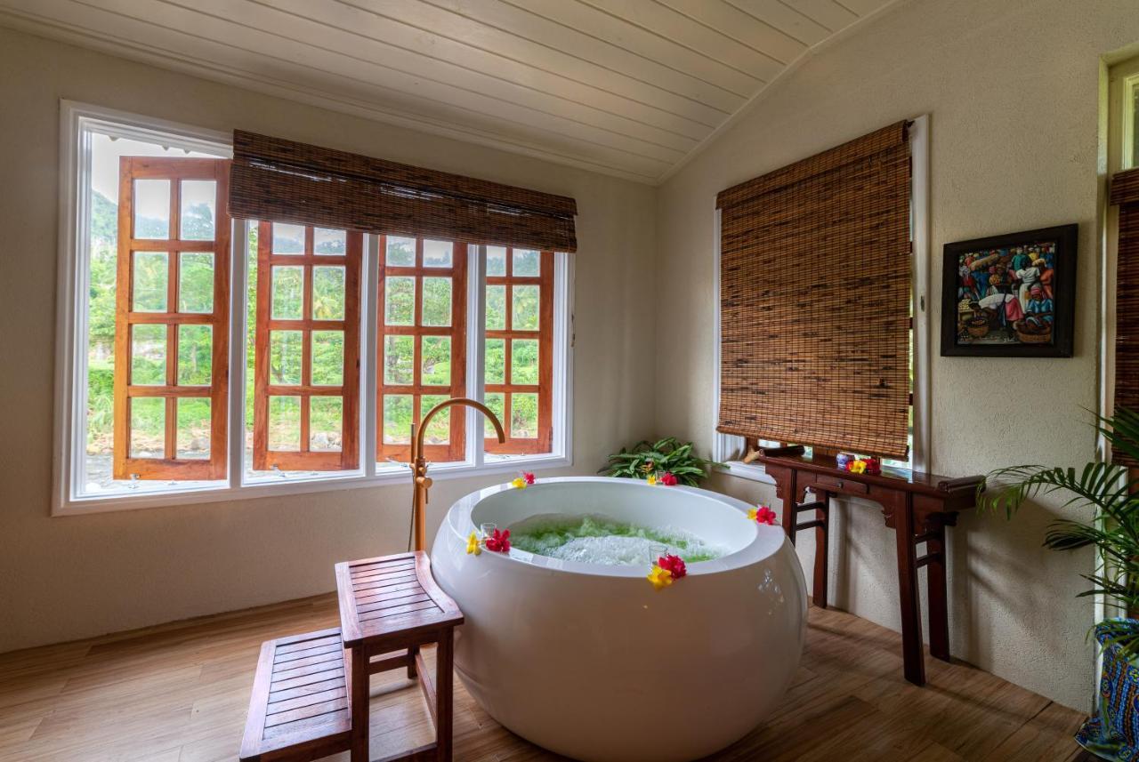 Rosalie Bay Eco Resort & Spa Eksteriør billede